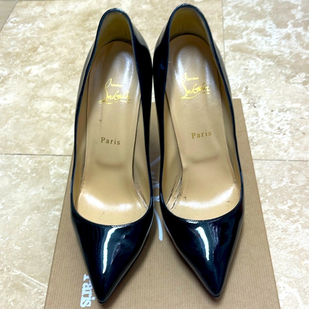 Pigalle Plato 120 patent calf